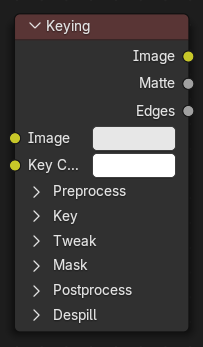 抠像（插帧）节点。