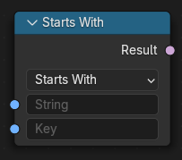 匹配字符串节点。