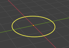 在视口中的操控器。